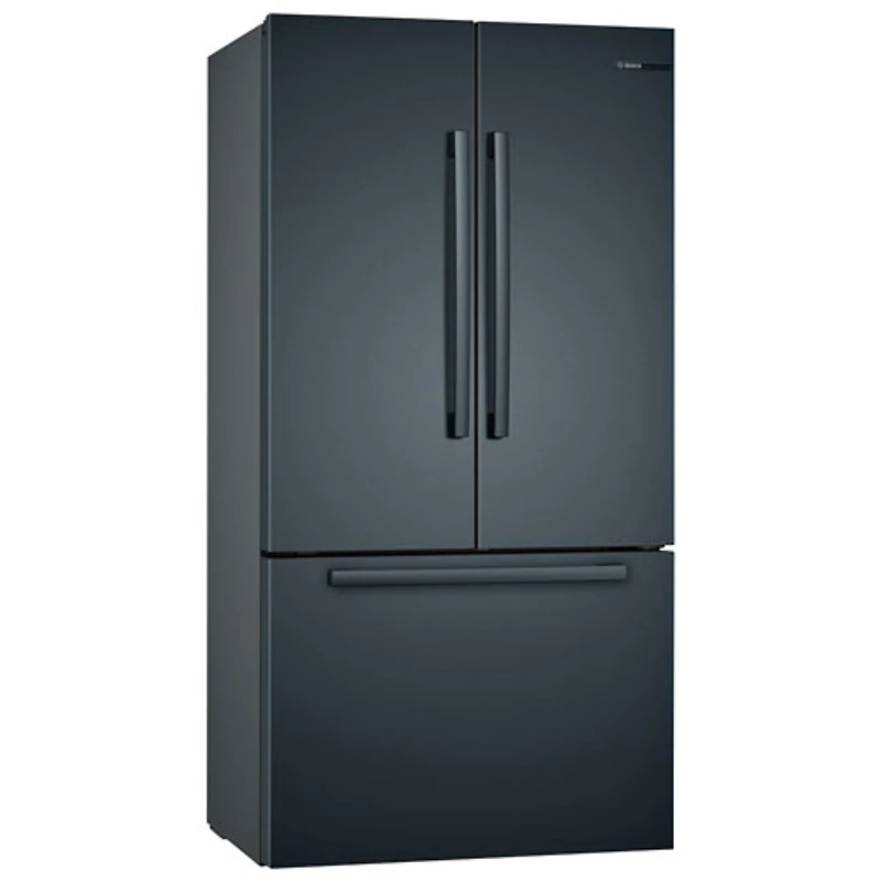 Réfrigérateur deux portes/profondeur comptoir 21 pi³ 36 po de Bosch (B36CT80SNB) - Inox noir