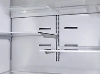 Réfrigérateur deux portes/profondeur comptoir 21 pi³ 36 po de Bosch (B36CT80SNB) - Inox noir