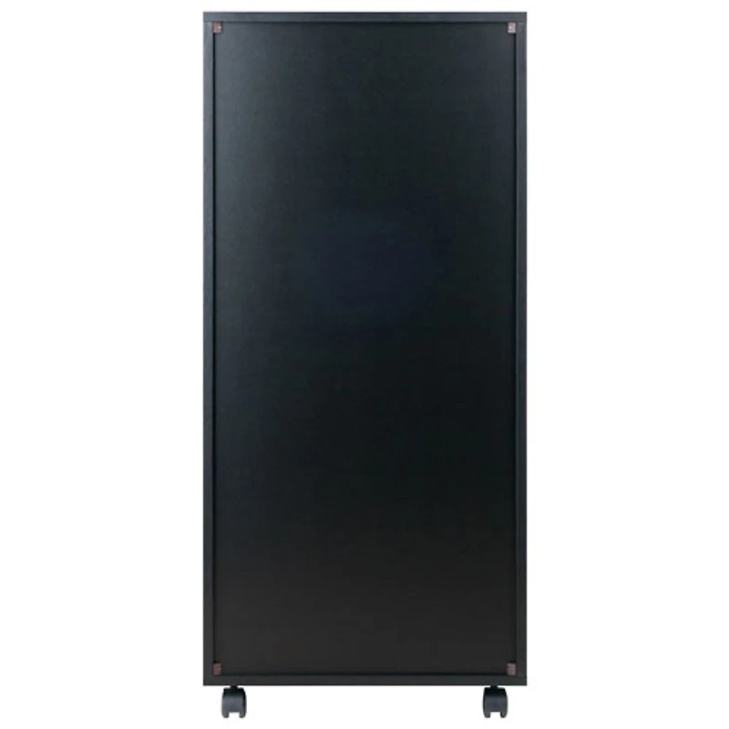 Armoire en bois composite à 5 tiroirs de 41 po Halifax - Noir