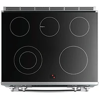 Cuisinière électrique encastrable à 5 éléments à convection véritable 4,6 pi³ 30 po de Bosch (HEI8056C) - Acier inoxydable