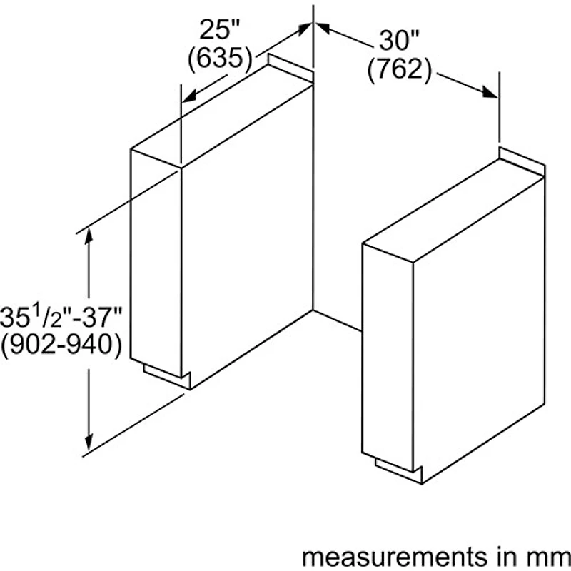 Cuisinière gaz encastrable 5 brûleurs four conv. véritable 4,8 pi³ 30 po Bosch (HGI8046UC)-Inox noir