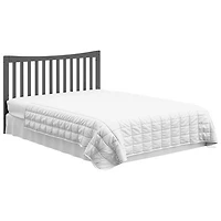 Lit de bébé transformable 4-en-1 avec table à langer Remi de Graco - Gris