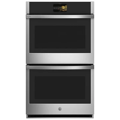 GE Profile 30" 5 Cu.Ft./5 Cu.Ft. True Convection Electric Double Wall Oven (PTD7000SNSS) - Stainless
