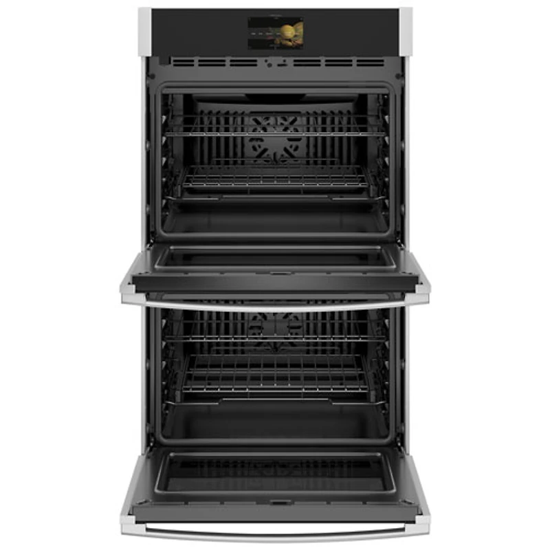 GE Profile 30" 5 Cu.Ft./5 Cu.Ft. True Convection Electric Double Wall Oven (PTD7000SNSS) - Stainless