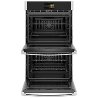 GE Profile 30" 5 Cu.Ft./5 Cu.Ft. True Convection Electric Double Wall Oven (PTD7000SNSS) - Stainless