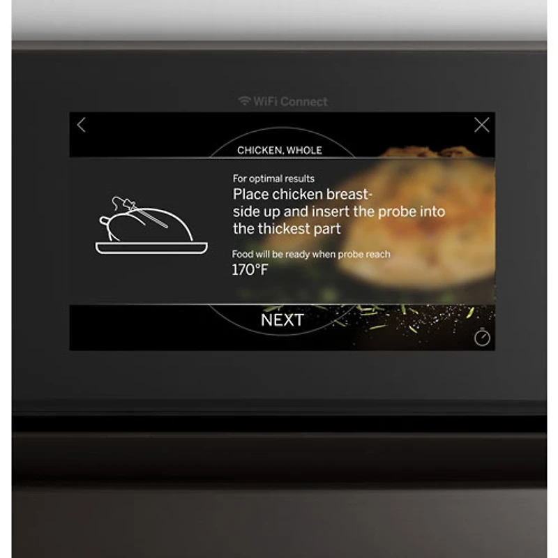 GE Profile 30" 5 Cu.Ft./5 Cu.Ft. True Convection Electric Double Wall Oven (PTD7000SNSS) - Stainless