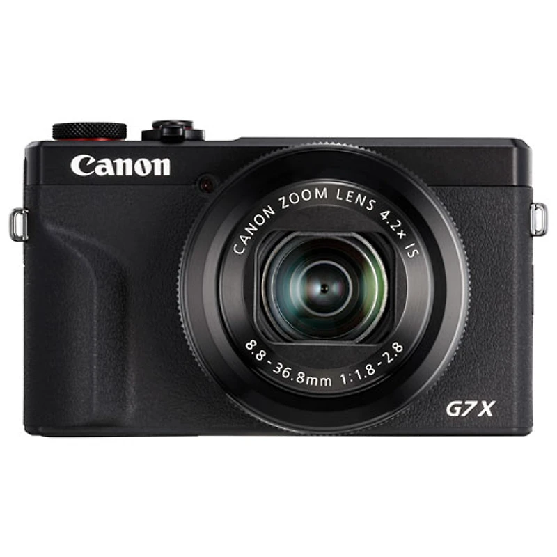 Canon PowerShot G7 X Mark III Wi-Fi 20.1MP 4.2x Optical Zoom Digital Camera - Black