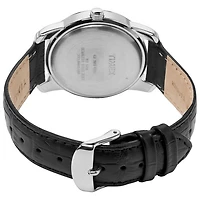 Montre décontractée de 39 mm pour hommes de Timex - Noir/Argenté