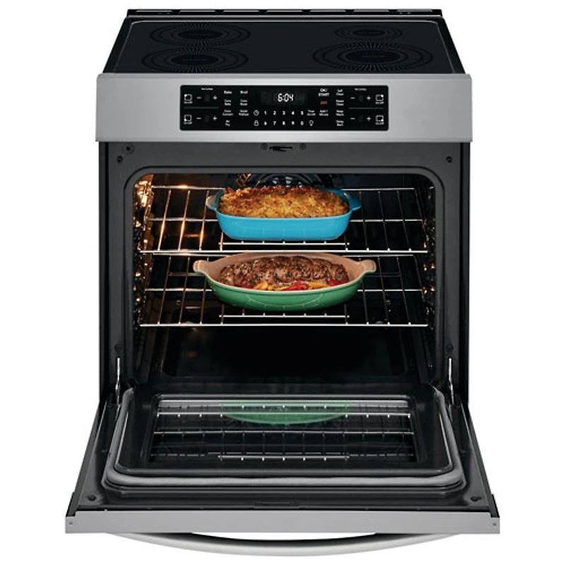 Cuisinière à induction/four à conv. et friture à air 30 po Gallery de Frigidaire (CGIH3047VF) - Inox