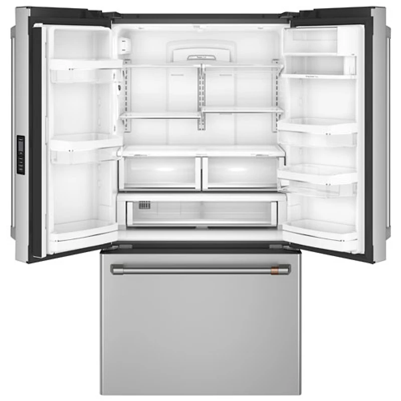 Café 36" 23.1 Cu. Ft. Counter-Depth French Door Refrigerator (CWE23SP2MS1) - Stainless Steel