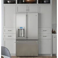 Café 36" 22.2 Cu. Ft. Counter-Depth French Door Refrigerator (CYE22TP2MS1) - Stainless Steel