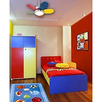 Ventilateur de plafond de 30 po Roundabout de Westinghouse Lighting - Nickel brossé