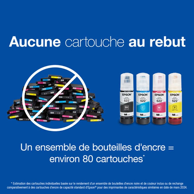 Cartouche d'encre noire T522 d'Epson