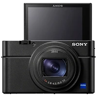 Sony Cyber-shot RX100 VII Content Creator Vlogger 20.1MP 8x Optical Zoom Digital Camera - Black