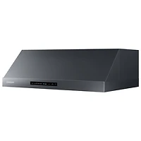 Hotte de dessous d'armoire de 30 po de Samsung (NK30N7000UG/AA) - Acier inoxydable noir