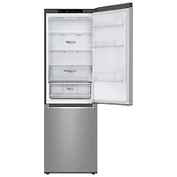 Réfrigérateur congélat. inférieur profondeur comptoir 11,9 pi³ 24 po LG (LBNC12231V)-Argenté platine
