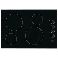 Plaque de cuisson électrique lisse 30 po de Frigidaire (FFEC3025UB) - Noir - Bte ouv. - Parfait état