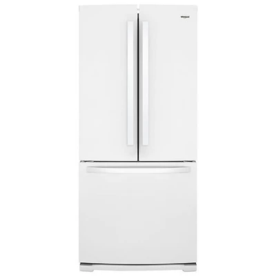 Whirlpool 30" 19.7 Cu. Ft. French Door Refrigerator (WRF560SFHW) - White - Open Box - Scratch & Dent