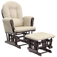 Ensemble avec fauteuil coulissant et pouf de Stork Craft - Expresso
