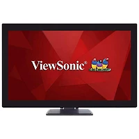 ViewsSonic 27" FHD 60Hz 6ms GTG Touchscreen VA LED Monitor (TD2760) - Black