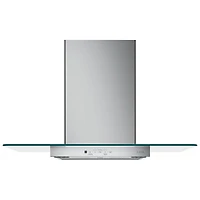 Café 30" Wall Mount Chimney Range Hood (CVW73012MSS) - Stainless Steel with Glass Canopy