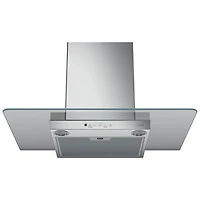 Café 30" Wall Mount Chimney Range Hood (CVW73012MSS) - Stainless Steel with Glass Canopy