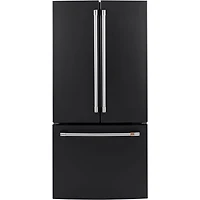 Café 33" 18.6 Cu. Ft. Counter-Depth French Door Refrigerator (CWE19SP3ND1) - Matte Black