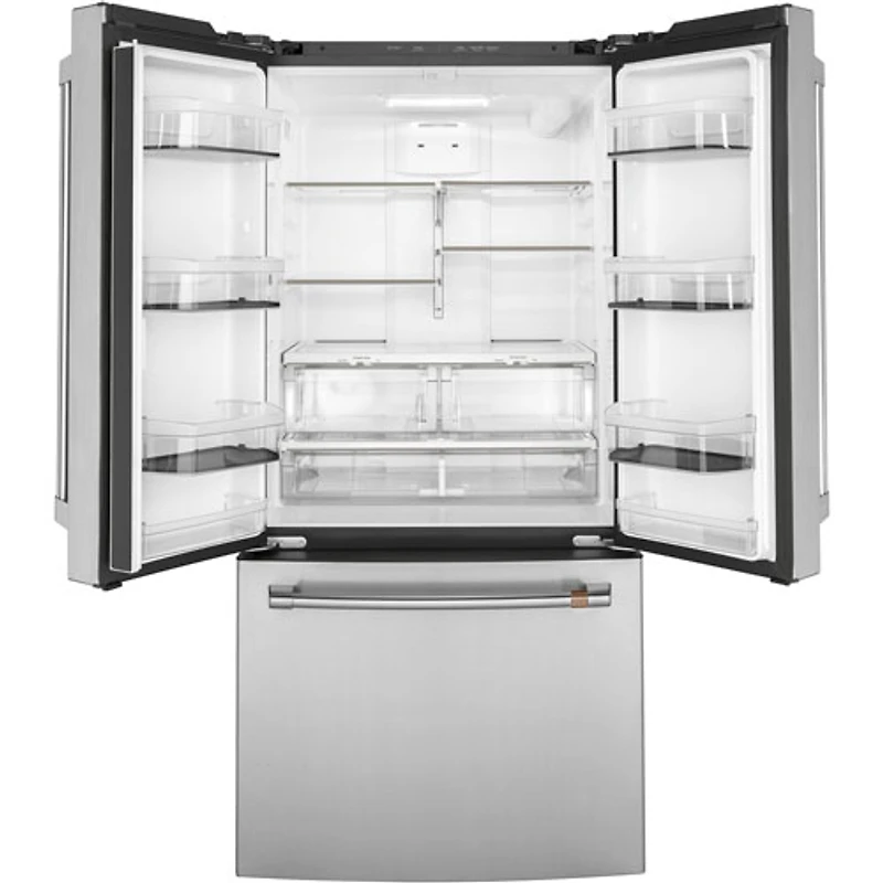 Café 33" 18.6 Cu. Ft. Counter-Depth French Door Refrigerator (CWE19SP2NS1) - Stainless Steel