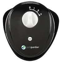 PureGuardian 3-Speed Oscillating Tower Fan - 29" - Black