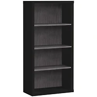 Bibliothèque de 48 po à 4 tablettes de Monarch - Noir