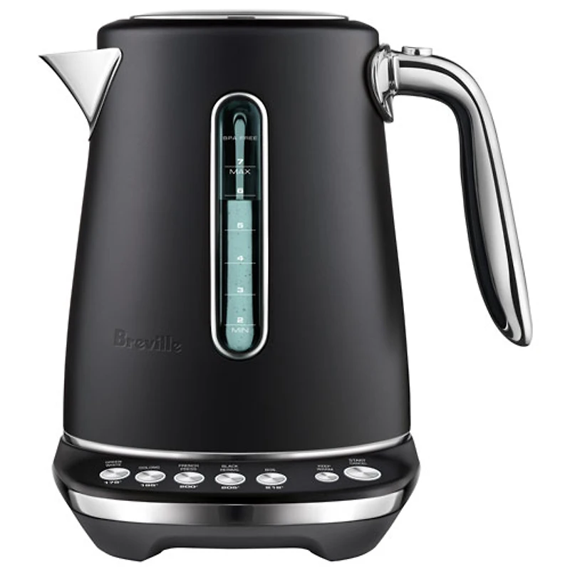 Bouilloire électrique programmable Smart Kettle Luxe de Breville - 1,7 l - Truffe noire