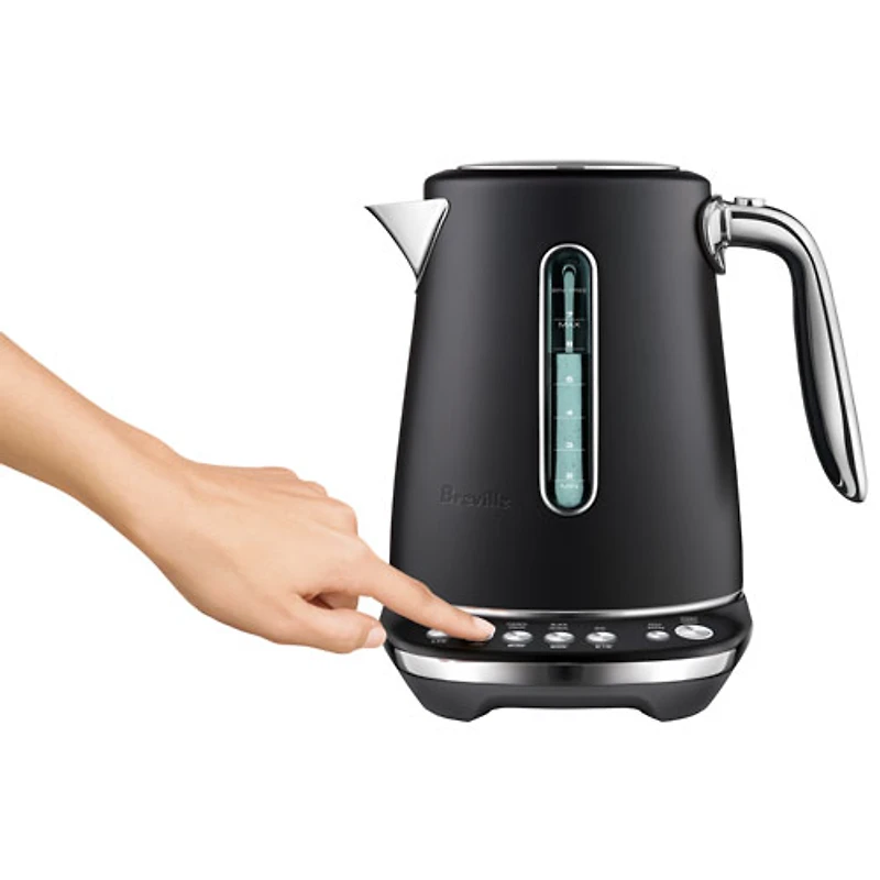 Bouilloire électrique programmable Smart Kettle Luxe de Breville - 1,7 l - Truffe noire