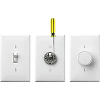 Lutron Aurora Smart Bulb Dimmer (Z3-1BRL-WH-L0-C)