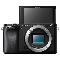 Appareil photo vlogueur sans miroir Alpha a6100 de Sony (boîtier seulement)