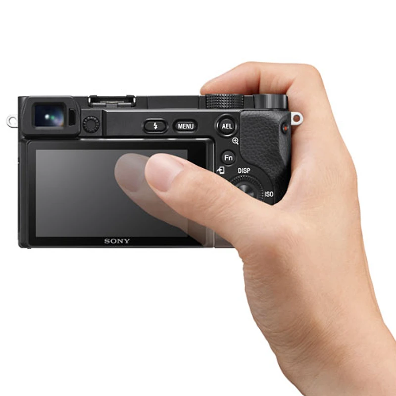 Appareil photo vlogueur sans miroir Alpha a6100 de Sony (boîtier seulement)