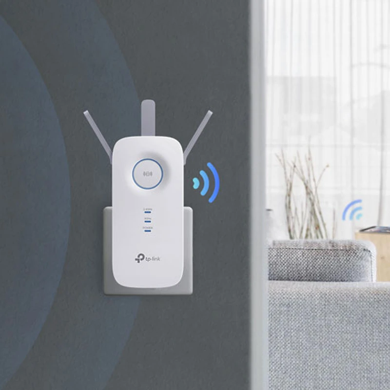 Prolongateur de portée sans fil Wi-Fi 5 AC1750 de TP-Link (RE450)