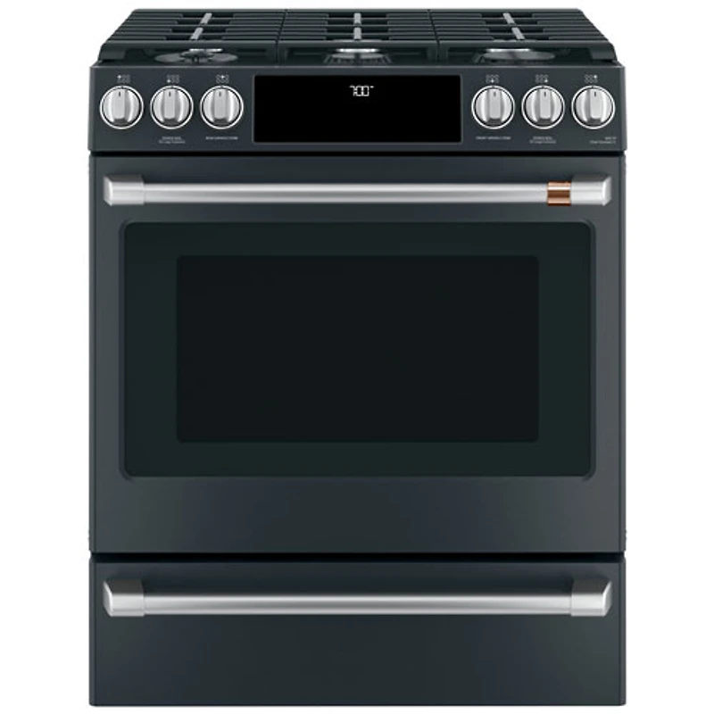 Ensemble de poignées de 8 pièces pour surface de cuisson au gaz Café (CXFCGHKPMSS) - Inox brossé