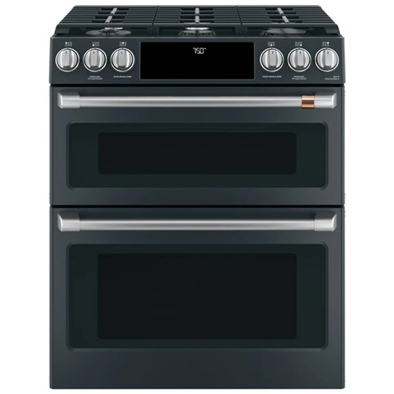 Ensemble de poignées de 8 pièces pour surface de cuisson au gaz Café (CXFCGHKPMSS) - Inox brossé