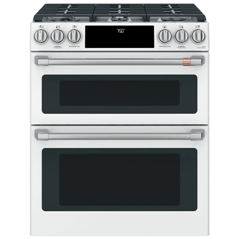 Ensemble de poignées de 8 pièces pour surface de cuisson au gaz Café (CXFCGHKPMSS) - Inox brossé