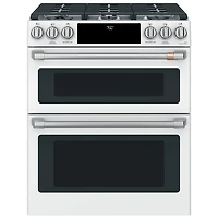 Ensemble de poignées de 8 pièces pour surface de cuisson au gaz Café (CXFCGHKPMSS) - Inox brossé