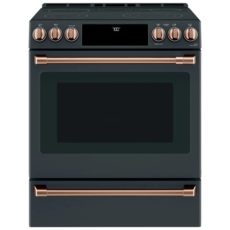 Ensemble de poignées 8 pièces pour surface de cuisson électrique Café (CXFCEHKPMCU) - Cuivre brossé