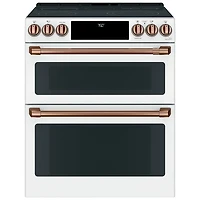 Ensemble de poignées 8 pièces pour surface de cuisson électrique Café (CXFCEHKPMCU) - Cuivre brossé