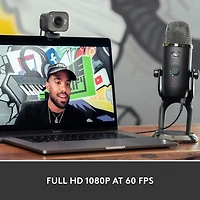 Logitech StreamCam Plus Full HD 1080p Webcam - Graphite