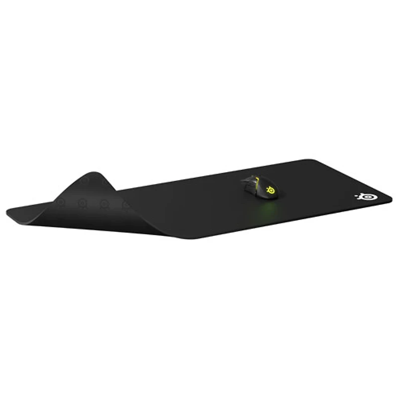 Tapis de souris de jeu QcK XXL de SteelSeries - Noir
