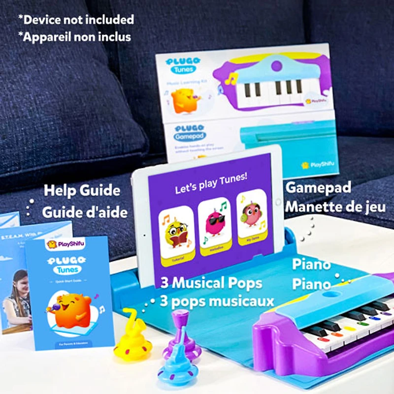 Ensemble d'apprentissage de piano Plugo Tunes de PlayShifu