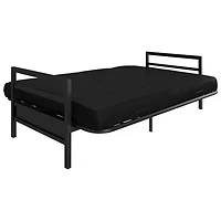 DHP Rio Contemporary Polyester Futon - Black