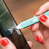 Stylet Snap 2 et télécommande de caméra Bluetooth d'Adonit pour iPhone - Bleu perruche
