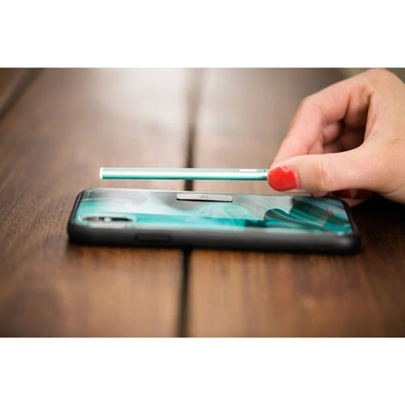 Stylet Snap 2 et télécommande de caméra Bluetooth d'Adonit pour iPhone - Bleu perruche