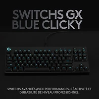 Logitech G Pro Backlit Mechanical GX Blue Clicky Gaming Keyboard