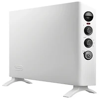 De'Longhi Slim Style Indoor Manual Panel Heater - 27" - White